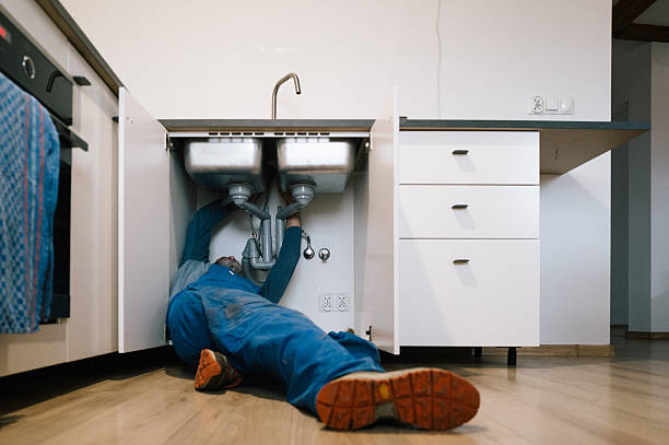 Professional Plumbing technician working in Danville, NH